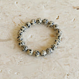 Dalmatian Jasper Stone Bracelet