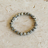 Dalmatian Jasper Stone Bracelet