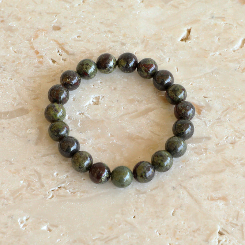 Dragon Bloodstone Bracelet