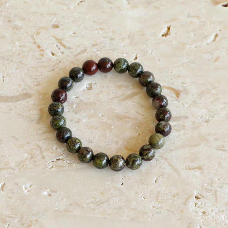 Dragon Bloodstone Bracelet