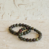 Dragon Bloodstone Bracelet