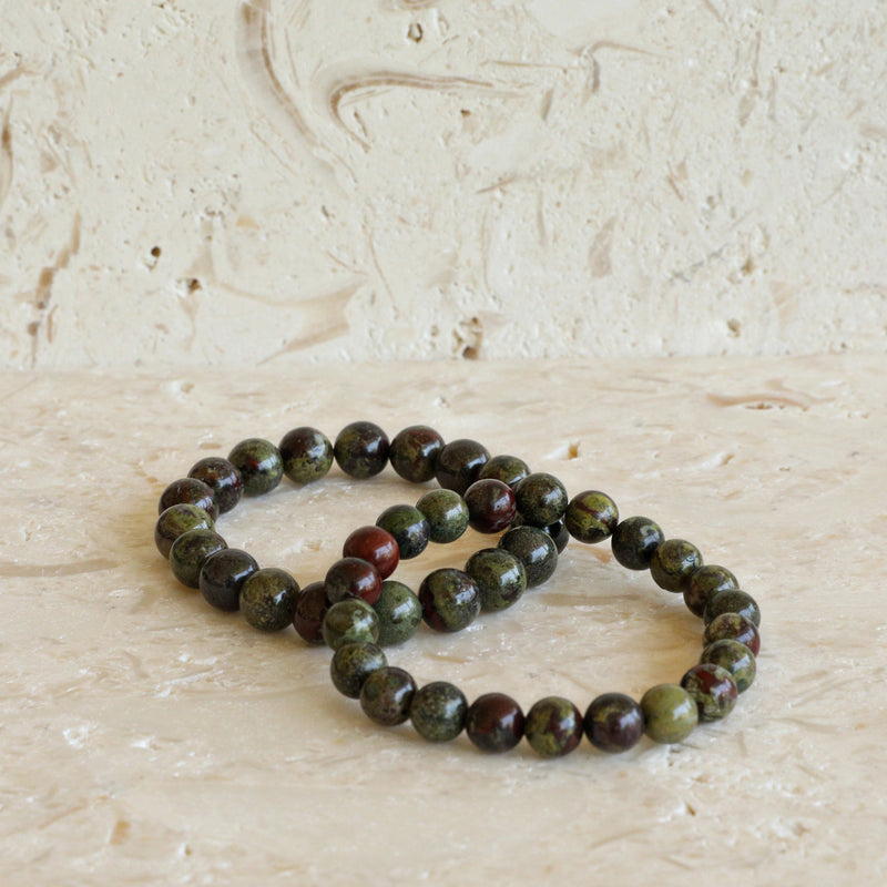 Dragon Bloodstone Bracelet